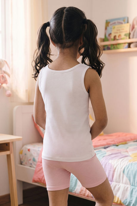 Zivame Girls Solid Tank Tops (Pack of 2) - Multicolor — image 4